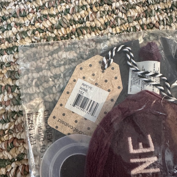 NEW Blame The Wine Burgundy Red Eye Sleep Mask - Picture 2 of 4